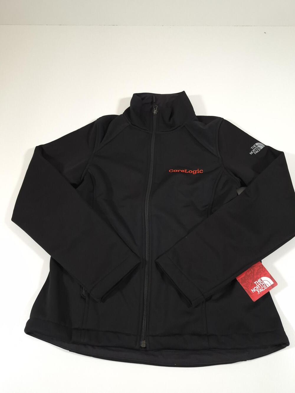 The North Face Jacket Womens Medium Black WindWall Ridgewall Softshell Full Zip